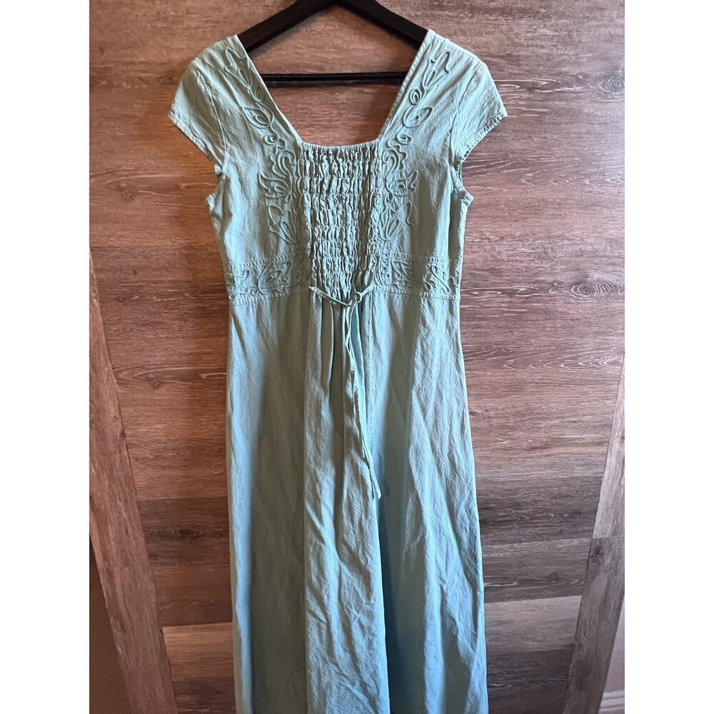 Elegant Blue Maxi Dress - Picture 4 of 10
